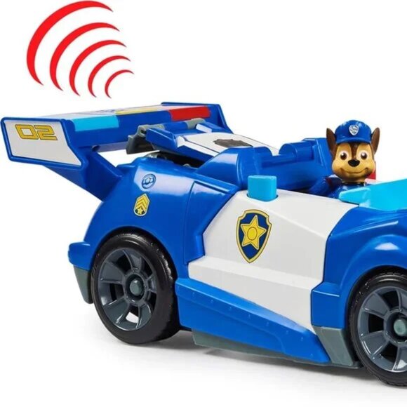 Paw Patrol Chase 2-in-1 Transforming Movie City Cruiser Toy Car with Motorcycle - Picture 6 of 6